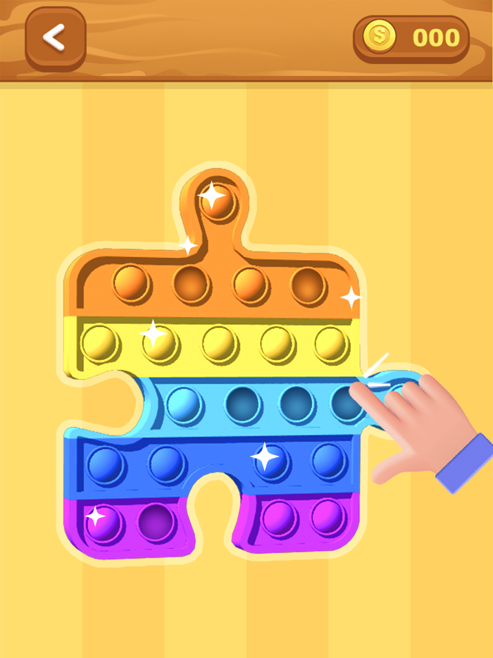 Pop It Coloring and Fidget 3D