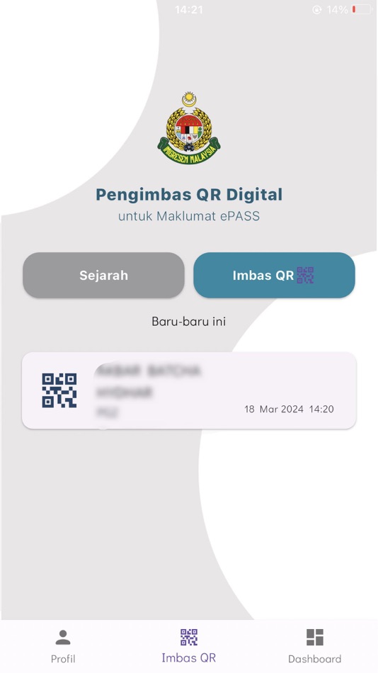 #1. ePASS JIM (iOS) Podle: JABATAN DIGITAL NEGARA (JDN)