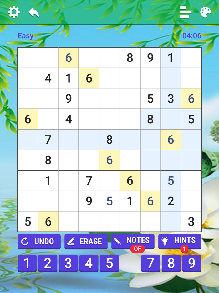 Classic Sudoku - Brain Puzzle