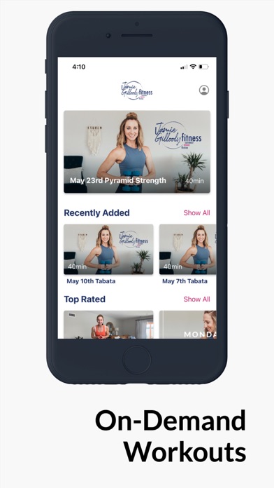 Jamie Gillooly Fitness Screenshot