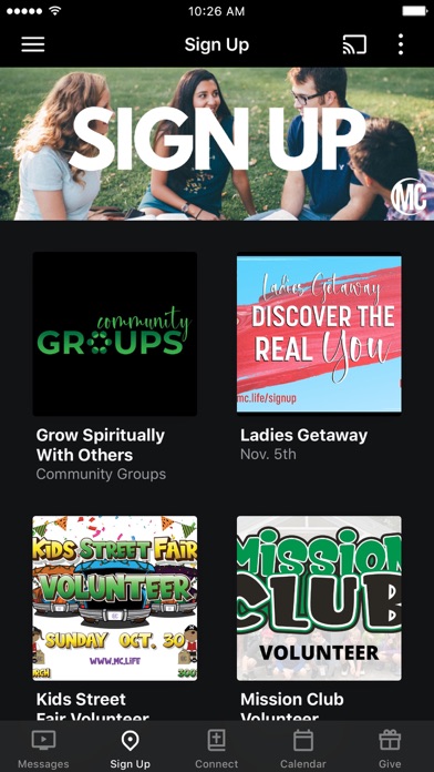 Mission Church Spokane Screenshot