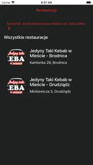 restauracja jedyny taki keb... iphone screenshot 1
