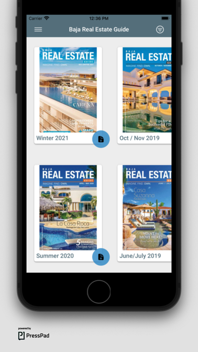 Baja Real Estate Guide Screenshot