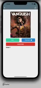 Vanquish World Magazine screenshot #2 for iPhone