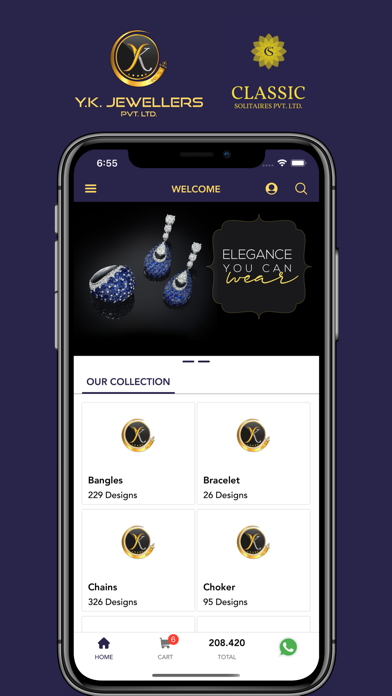 Y.K. JEWELLERS Screenshot