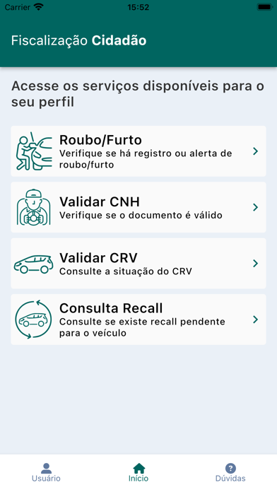 Fiscalização Senatran Screenshot
