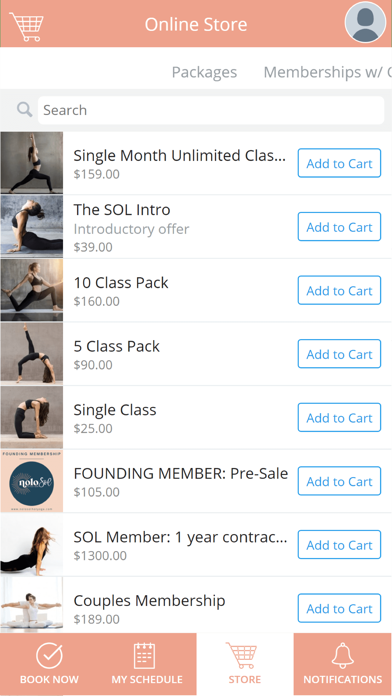 NoloSol Hot Yoga + Barre Screenshot
