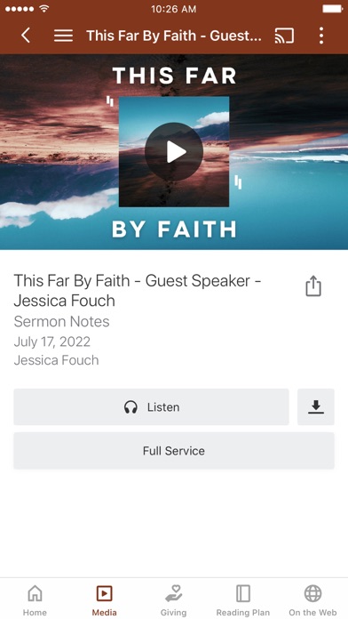 Vineyard Church of Hyde Park Screenshot