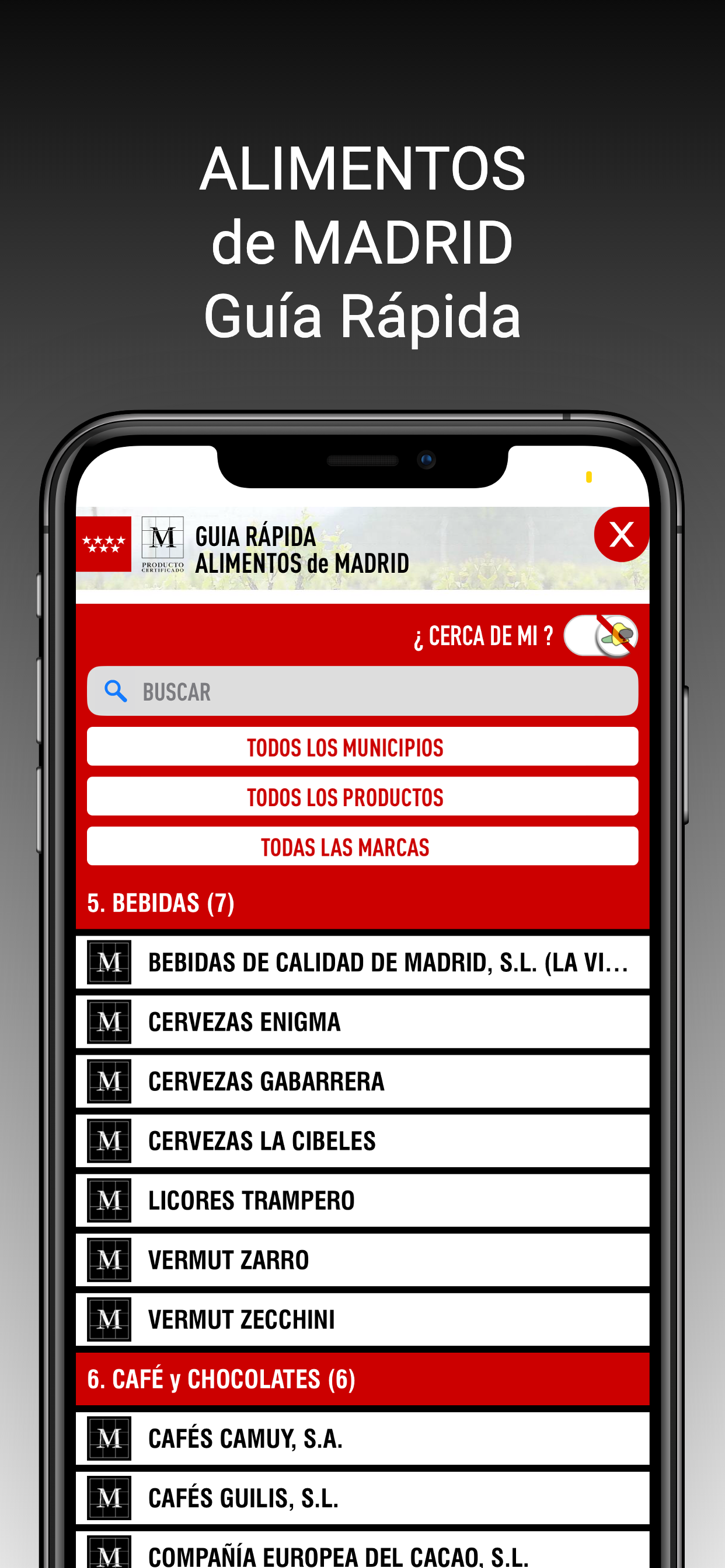 ALIMENTOS de MADRID