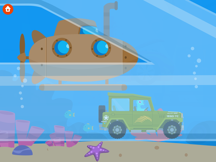 Dinosaur Rescue - Truck Games