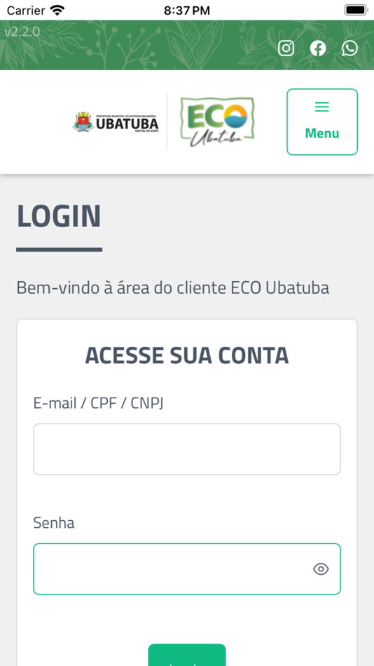 #1. ECO Ubatuba TPA (iOS) Bởi: Telmesh Tecnologia e Sistemas Ltda.
