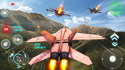 空戦闘機飛行機: 飛行機シミュレーションジェット戦闘機ゲームのおすすめ画像4