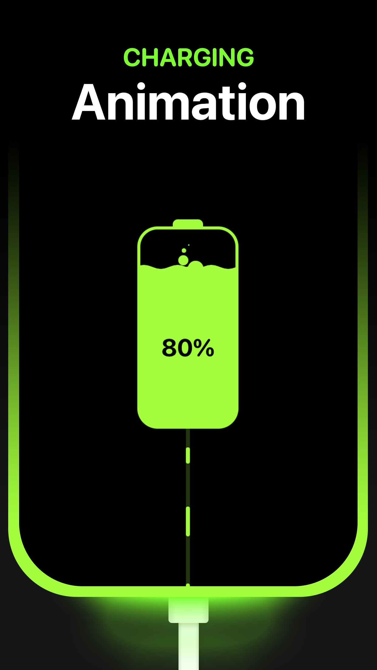 Screenshot do app Charging Animation·