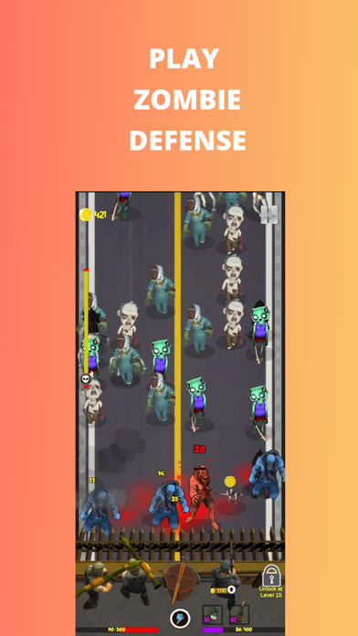 Zombie Defense - Tower Defense Screenshot