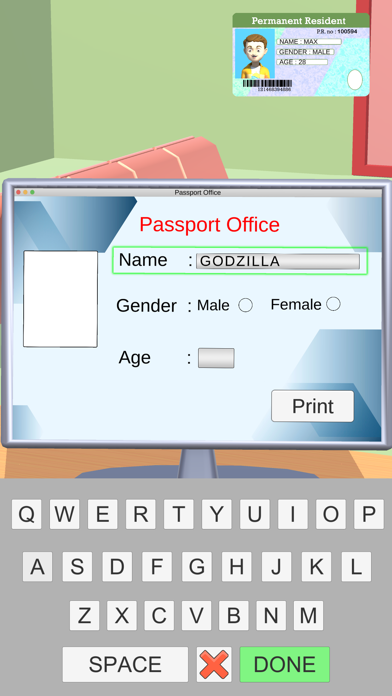 DIY Passport Screenshot