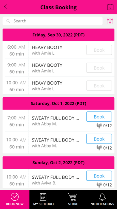 Bikini Fitness Screenshot