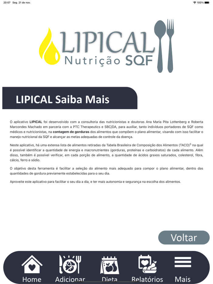 Lipical Nutrição SQF