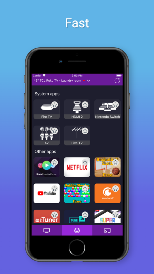 #4. RemRoku - Smart Remote (iOS) 由: Luis Romero
