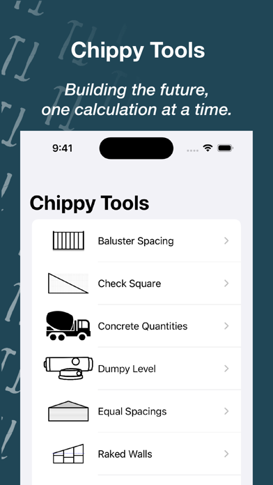 Screenshot #1 pour Chippy Tools: Construction