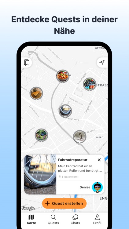 LocalQuest: Deine Hilfe