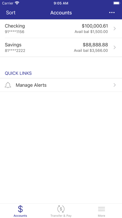 GBank Personal Mobile Screenshot