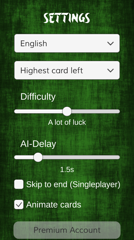 #6. Tichu one (iOS) โดย: Matthias Leu