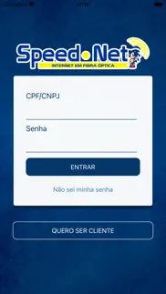 speednet cliente iphone screenshot 1