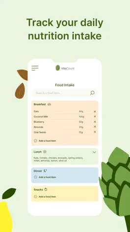 Game screenshot VitaCount: Daily Nutrition App apk