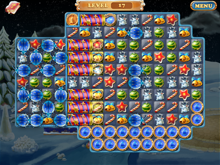 Laruaville 4 Match-3 Puzzle