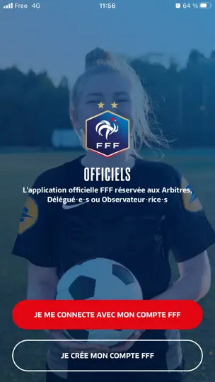 Capture d'écran de Officiels sur iPhone 1