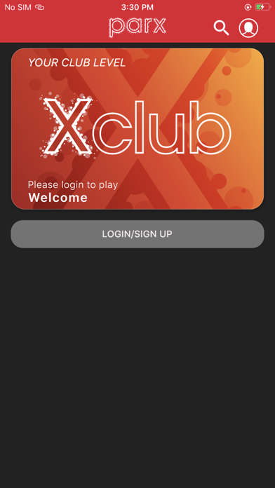 Parx Casino Wallet Screenshot