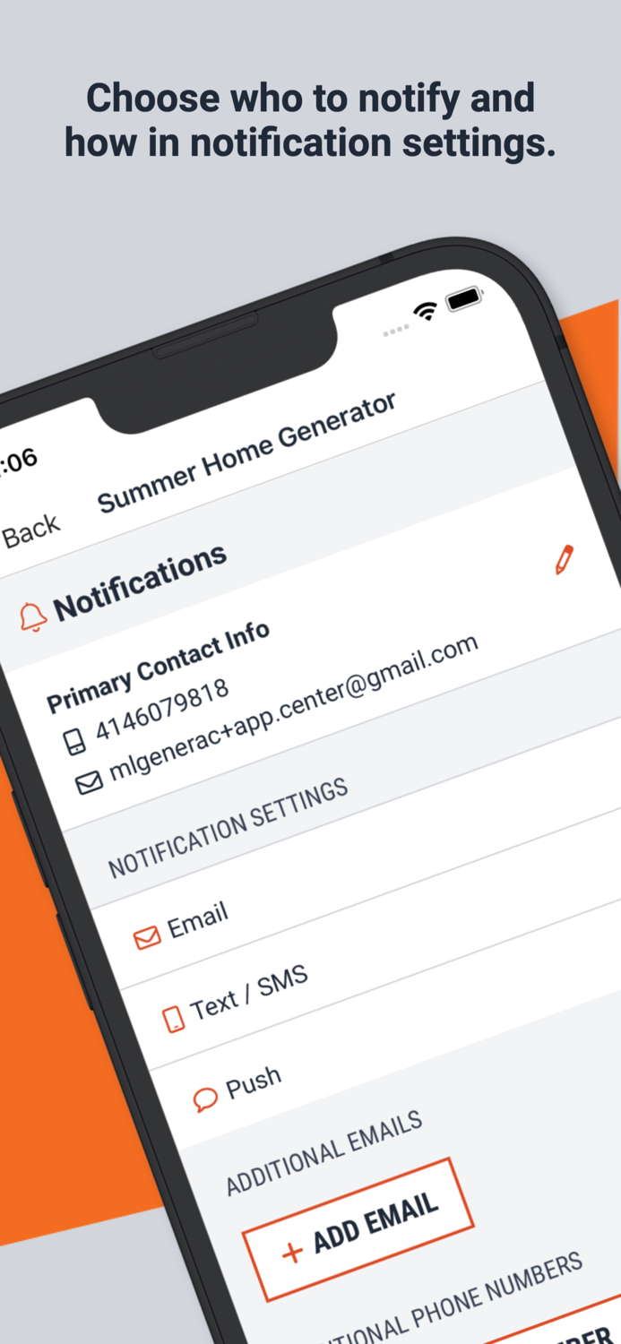 Mobile Link for Generators