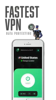 zen7 vpn | fast & secure iphone screenshot 1