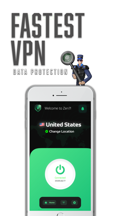 Zen7 VPN | Fast & Secure Screenshot