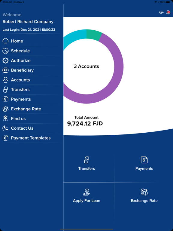 Screenshot #5 pour BRED Fiji Business Connect