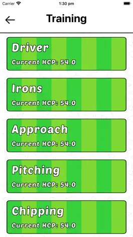 Game screenshot Golf Trainer buddy apk