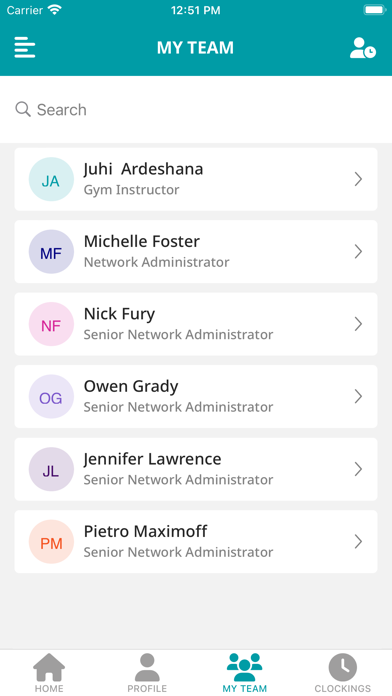 Civica People Hub Screenshot