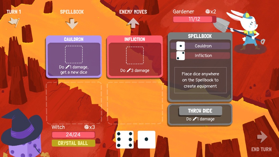 #4. Dicey Dungeons (iOS) Podle: Distractionware Limited