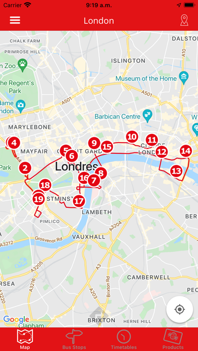 City Sightseeing London Screenshot