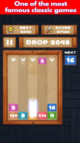 Game screenshot Drop 2048 - Merge Block Puzzle apk