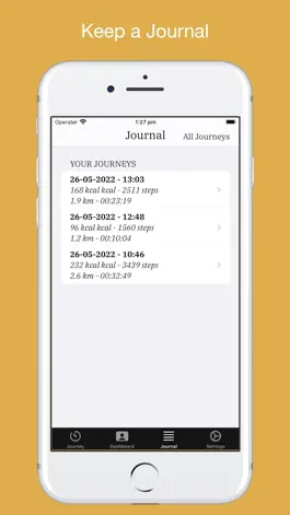 Game screenshot AJourney Privacy First Fitness hack