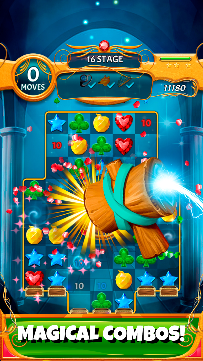 Match 3 Magic Jewels