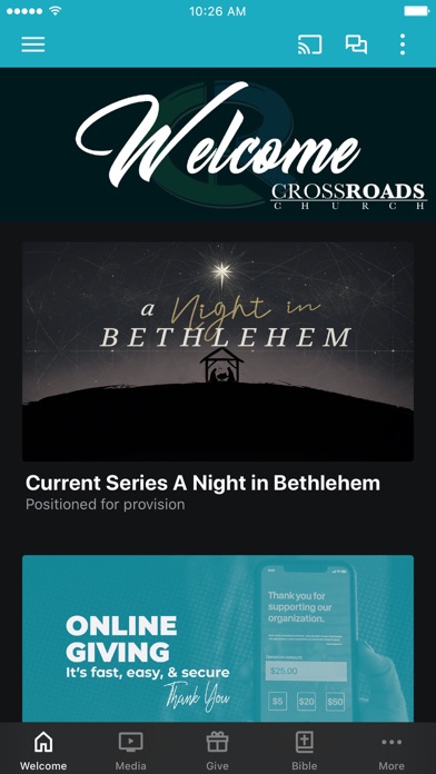 Crossroads Church of God Screenshot