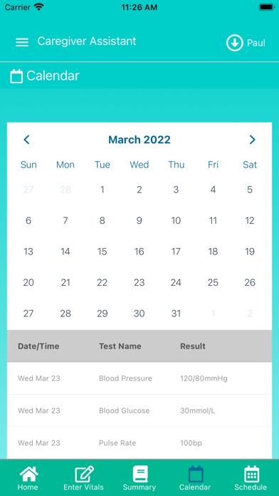 CA - Caregiver Assistant Screenshot