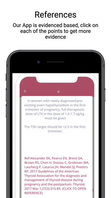 Hypothyroidism in Pregnancy Screenshot