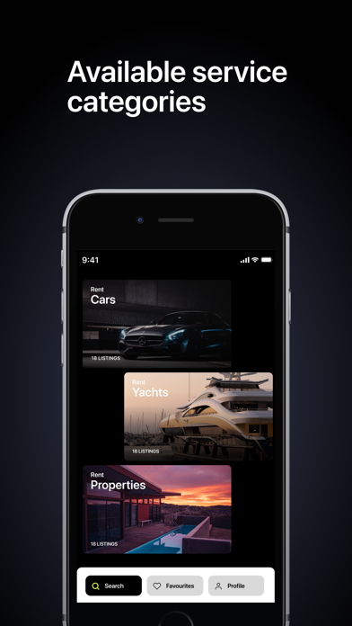 Alluxe - Luxury Rental Screenshot