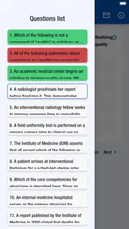 nis qbank - radiology core iphone screenshot 1