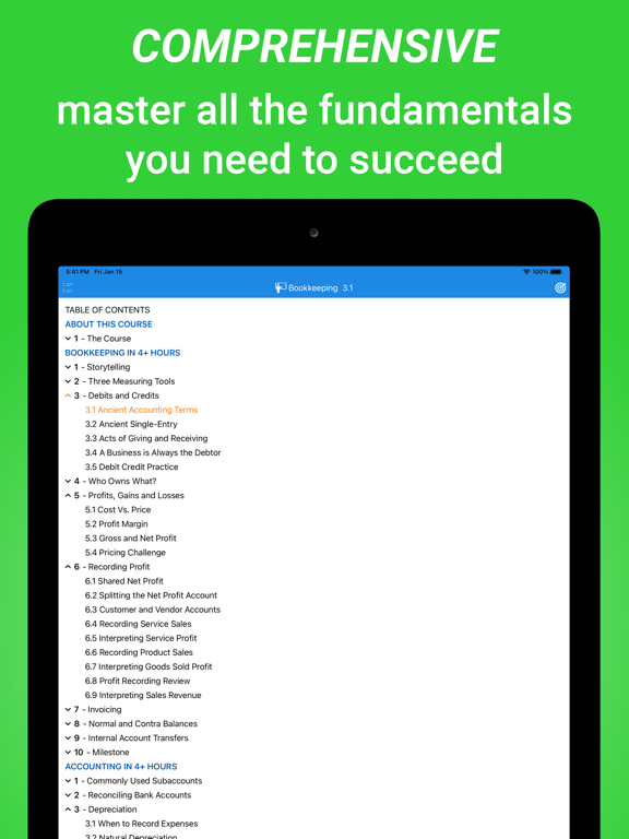Addictive Accounting iPad screenshot 6 - Education app