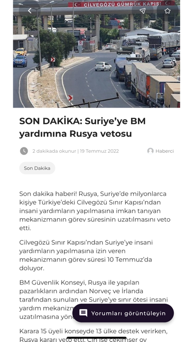 Haberci TR Screenshot