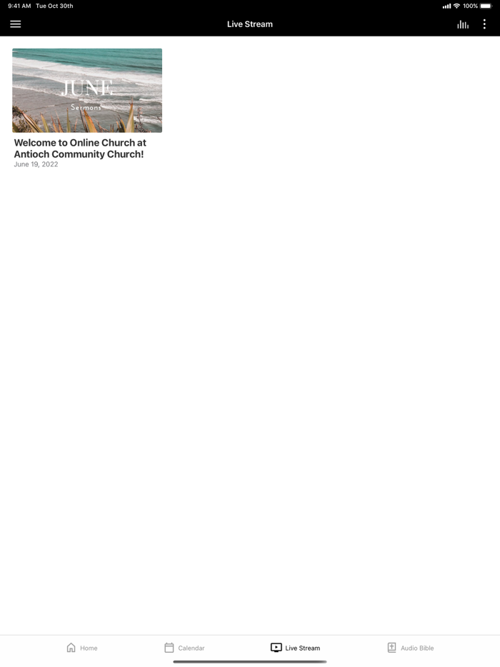 Antioch Community Church  MS